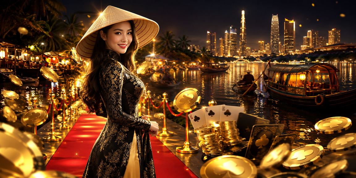 Người chơi bài tại vùng đồng bằng Mekong với nón lá – hình ảnh văn hóa bài bạc dân gian Việt Nam