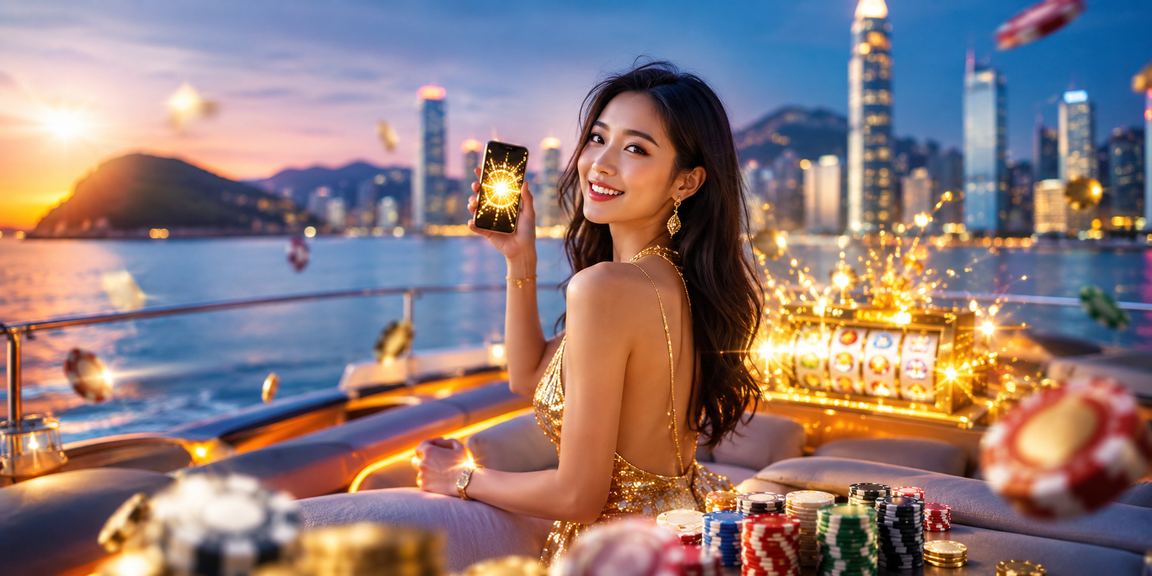 Lễ hội game slots tại Phú Quốc với người chơi tham gia trên thiết bị di động